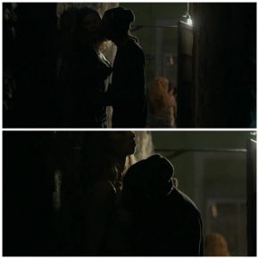 Forced sex in front of the wall in exchange for drugs