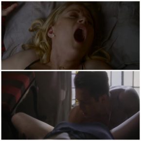 Gorgeous cunnilingus to the boss's wife at his funeral