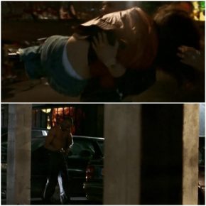 Gang rape in an underground parking lot with witnesses