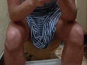 Angela Nicholas toilet pissing scene