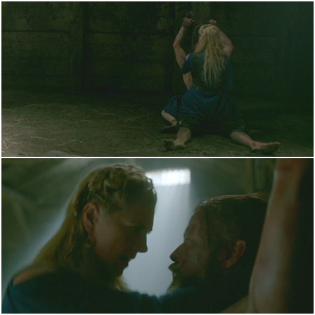 Viking Queen rapes a bound captive