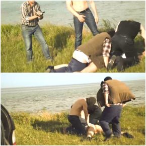 Father films son's gang rape