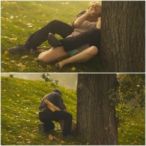 Postmortem rape on the embankment