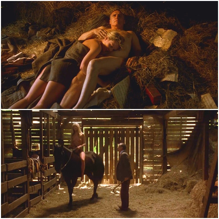 Sex in the hayloft with an old man