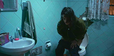 Maeve Jinkings toilet pissing scene