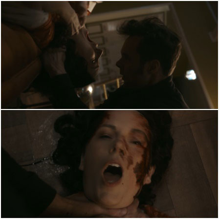 Death fetish scene #859 (strangled, dead woman)