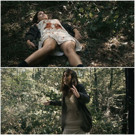 Death fetish scene #872 (shooting, dead woman)