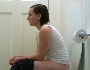 Victoria Bidewell toilet pissing scene