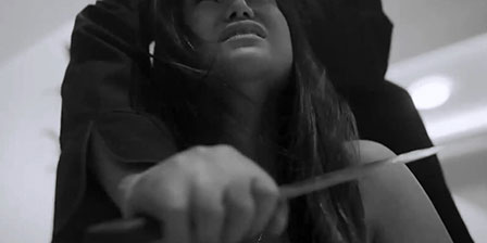 Death fetish scene #1039 (cut throat)