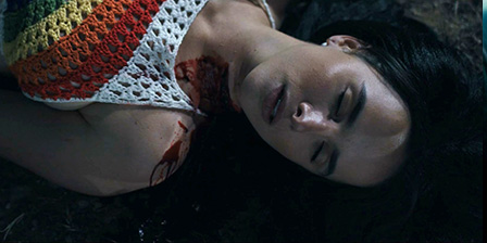 Death fetish scene #1046 (throat slit, cut throat)