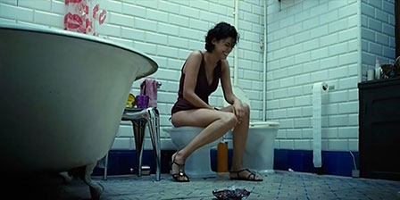 Blanca Romero pissing scene