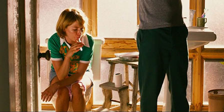Michelle Williams indoor pissing scene