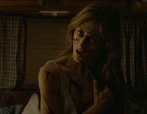 Death fetish scene #1058 (cut throat, throat slit, suicide)