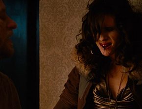 Death fetish scene # 1061(impale, stabbed, dead woman)