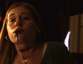 Death fetish scene #1068 (cut throat, throat slit)