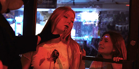 Death fetish scene #1069 (stabbed, dead girl)