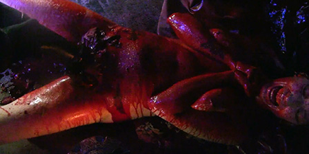 Death fetish scene #1087 (torture, naked dead woman)