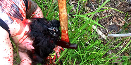 Death fetish scene #1092 (killed by axe)