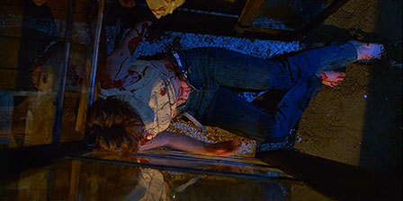 Death fetish scene #1109 (stabbed, dead woman)