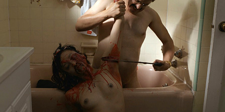 Death fetish scene #1126 (dismembering a dead body, dead girl)