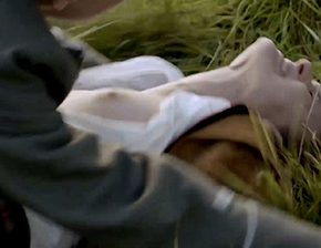 Attempted rape by a Nazi in a field