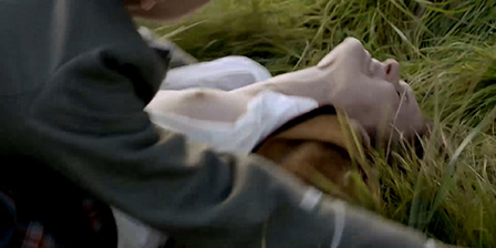 Attempted rape by a Nazi in a field