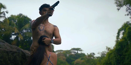 Forced husband to watch his wife suck