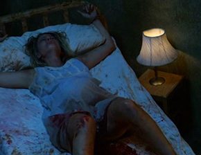 Death fetish scene #1141 (smothered, dead woman)