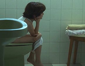Girl morning urination