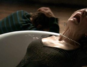 Death fetish scene #1164 (electro torture, dead woman)