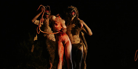 Death fetish scene #1172 (murdered with an axe, dead woman)