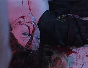 Death fetish scene #1176 (murdered with an axe, dead woman)