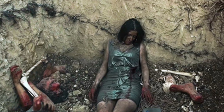 Death fetish scene #1194 (dead woman)