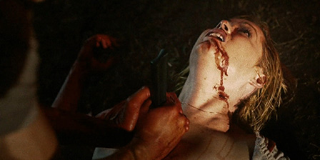 Death fetish scene #1210 (stabbed, naked dead woman)