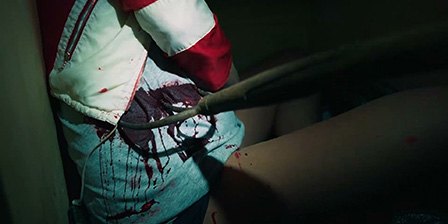 Death fetish scene #1212 (stabbed, dead woman)
