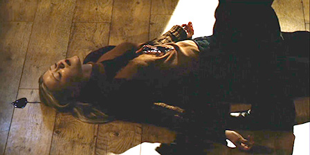 Death fetish scene #1218 (stabbed, murdered with an axe)