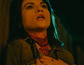 Death fetish scene #1224 (stabbed, cut throat, throat slit, massacre)