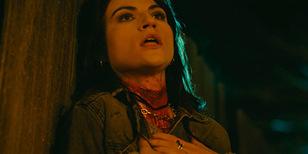 Death fetish scene #1224 (stabbed, cut throat, throat slit, massacre)