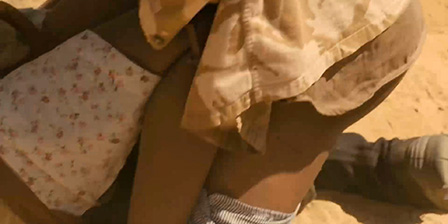 Armed rebels rape black women