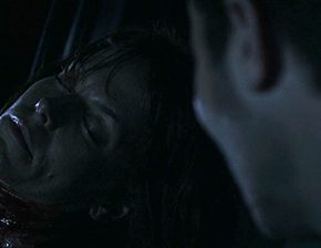 Death fetish scene #1247 (throat slit, cut throat, dead woman)