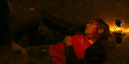 Death fetish scene #1249 (head crashed, dead woman)