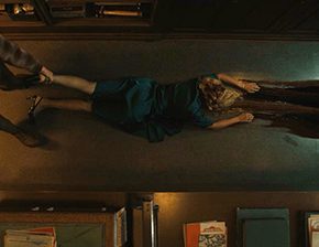 Death fetish scene #1252 (shot to death, dead woman)