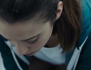 Maria Pedraza pregnant test pissing