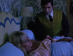 Butler gropes the mistress blackmailing her