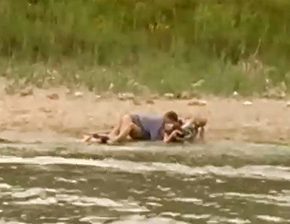 Raped by couple on the seaside