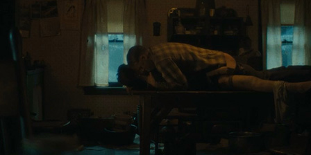 Postmortem rape on the table