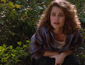 Julie Warner outdoor pissing scene