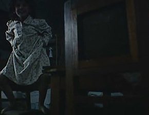 Teenager girl standing piss