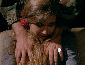 Teenager girl sexually groped by a military