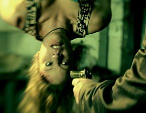 Death fetish scene #1298 (hanged upside down, shot to death)